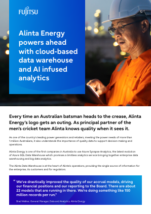 Alinta Energy 凭借基于云的数据仓库和人工智能注入分析技术不断前进